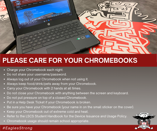 care for your lscs chromebook